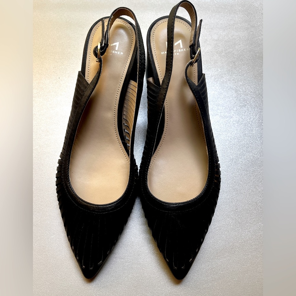 NWT Mark Fisher chunk heel shoes 7M